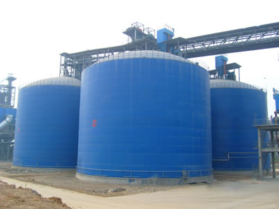 前进水泥钢板库改造