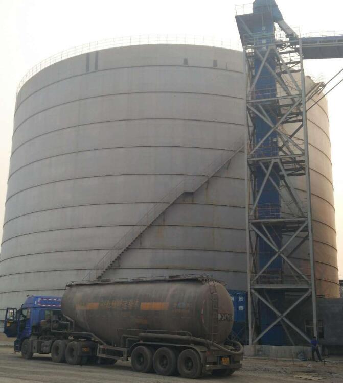 前进5万吨钢板库