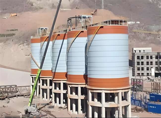 前进高架钢板仓